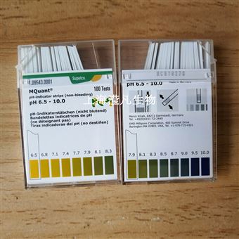 1.09543.0001默克Supelco pH 6.5-10.0精密PH试纸