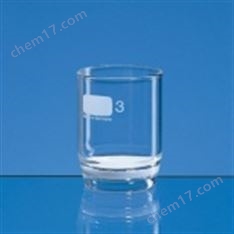 過濾坩堝，50ml， Boro 3.3， 2 D 1