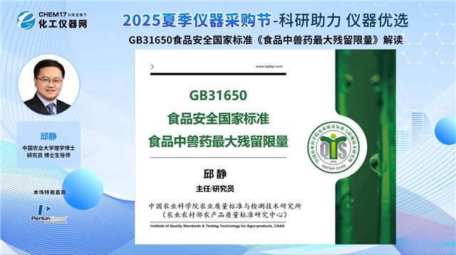 GB31650食品安全国家标准《食品中兽药最大残留限量》解读