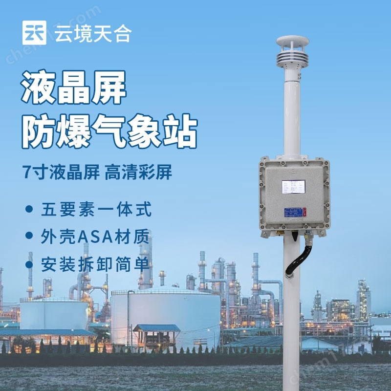 防爆氣象站液晶屏