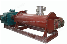 超高粘流體處理設(shè)備，臥式雙軸自清潔混合機(jī)，蒸發(fā)干燥機(jī)，濃縮釜，聚合釜