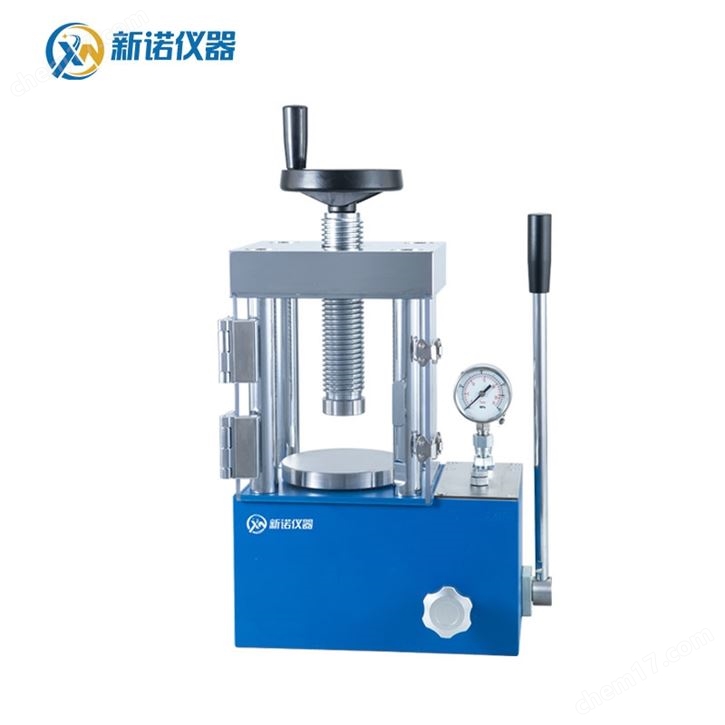 手動(dòng)粉末壓片機(jī)  帶防護(hù)15噸油壓機(jī)