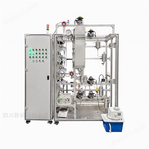 丙烷脫氫實驗裝置-單通道固定床反應器
