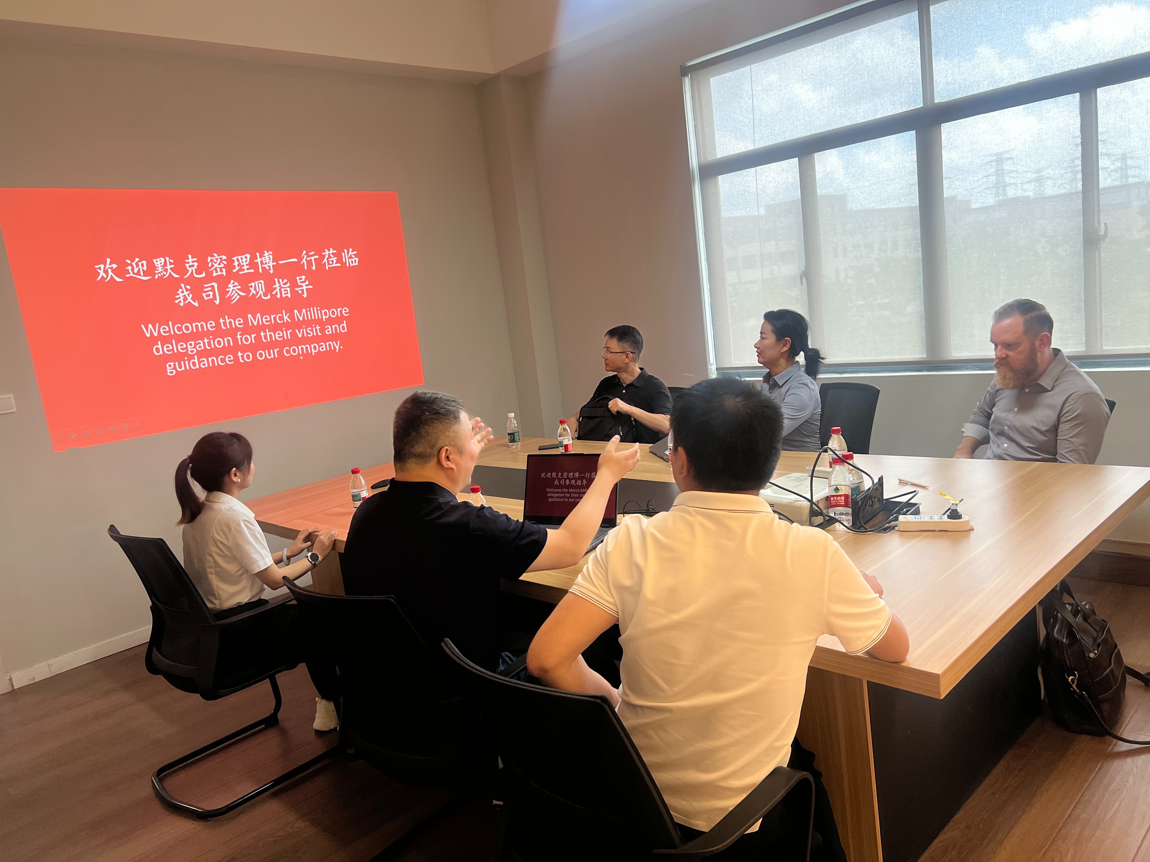 默克密理博与杭州欧泉科技深入交流 共探水质监测新机遇