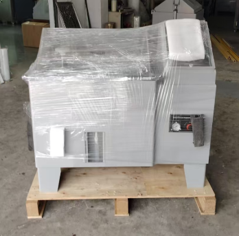 客戶現(xiàn)場驗收KD-60D智能型鹽霧試驗機(jī)，說我們的設(shè)備操作簡單易懂，上手也快