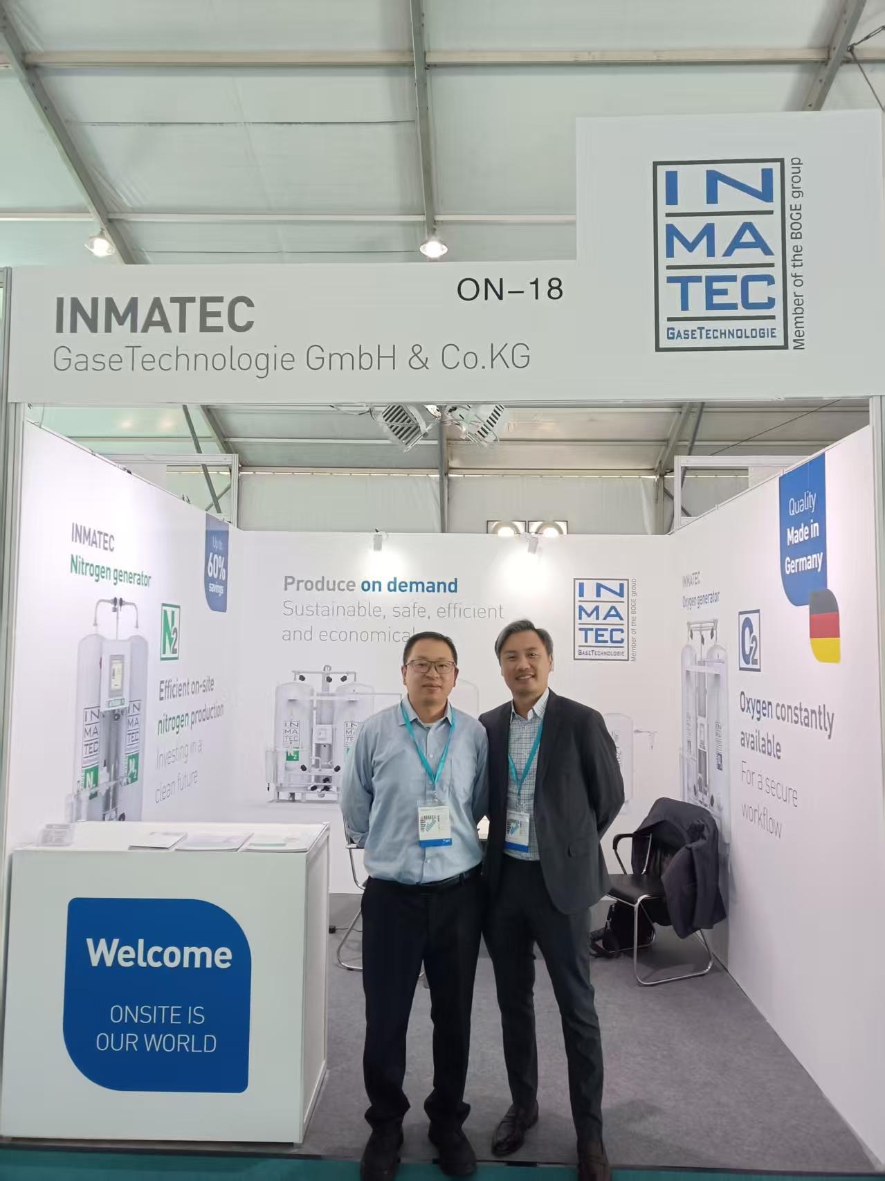 INMATEC 展會風(fēng)采-攜百瑞科技成功參加2025上海國際壓縮機(jī)展COMVAC ASIA