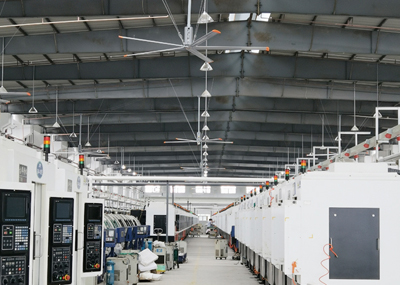 重庆大型节能工业风扇安装案例 重庆大型节能工业风扇安装案例