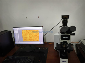 CX40M金相显微镜和MHD2000显微相机应用于电池壳研究