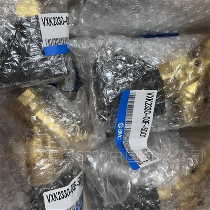 現(xiàn)貨銷售VXK2330-03F-5D01電磁閥SMC原廠