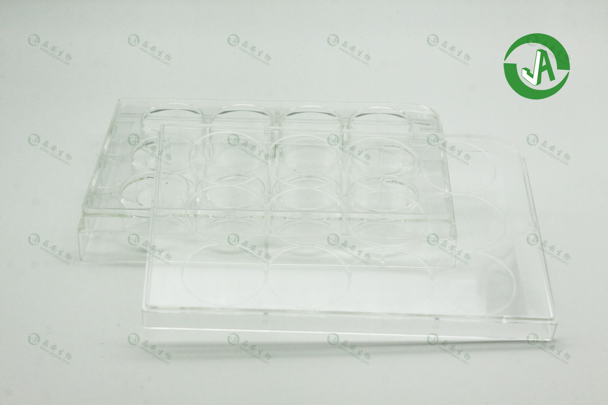 晶安生物V底U底96孔超低吸附处理细胞培养板