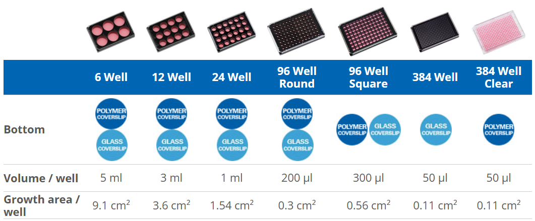 ibidi µ-Plate 12 Well共聚焦12孔培養(yǎng)板