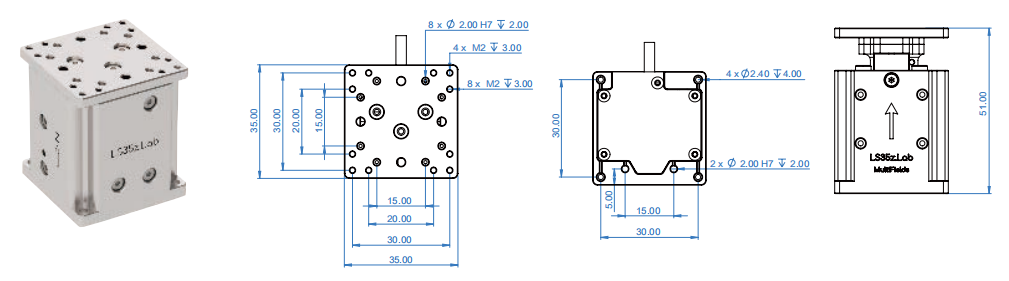 image.png 线性/垂直/升降/旋转/角摆位移台Lab系列
