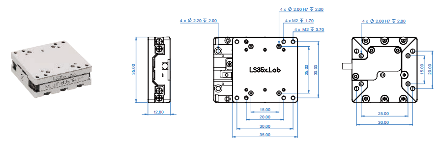 image.png 线性/垂直/升降/旋转/角摆位移台Lab系列